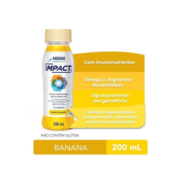IMPACT® Sabor Banana 200mL