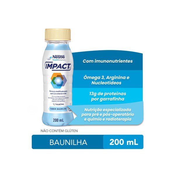 IMPACT® Sabor Baunilha 200mL