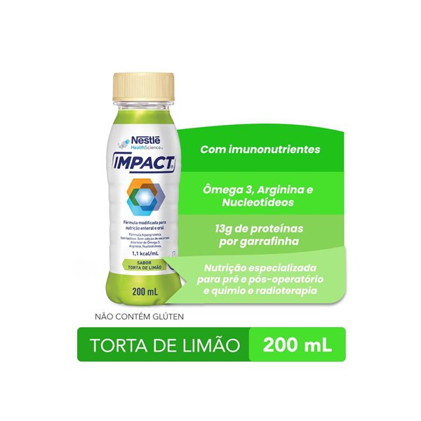IMPACT® Sabor Torta de limão 200mL