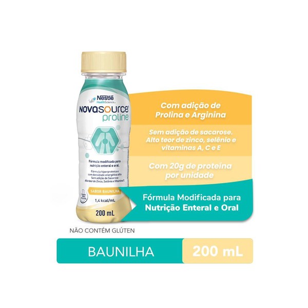 Novasource® Proline Sabor Baunilha 200mL