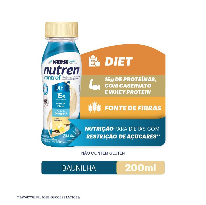 Nutren® CONTROL Sabor Baunilha 200mL