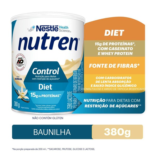 Nutren® CONTROL Sabor Baunilha 380g