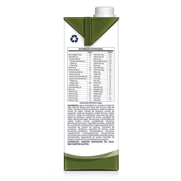 Isosource® Soya Fiber Sabor Baunilha 1L