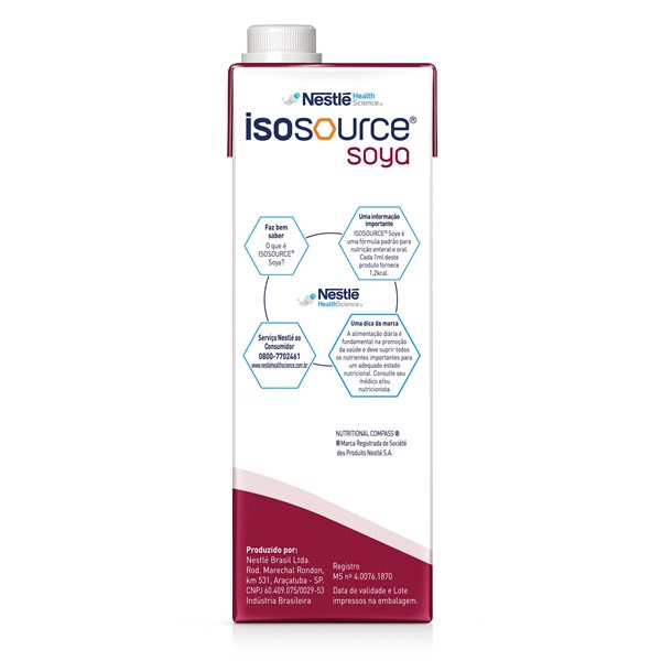 Isosource® Soya Sabor Baunilha 1L