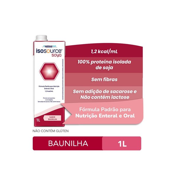 Isosource® Soya Sabor Baunilha 1L