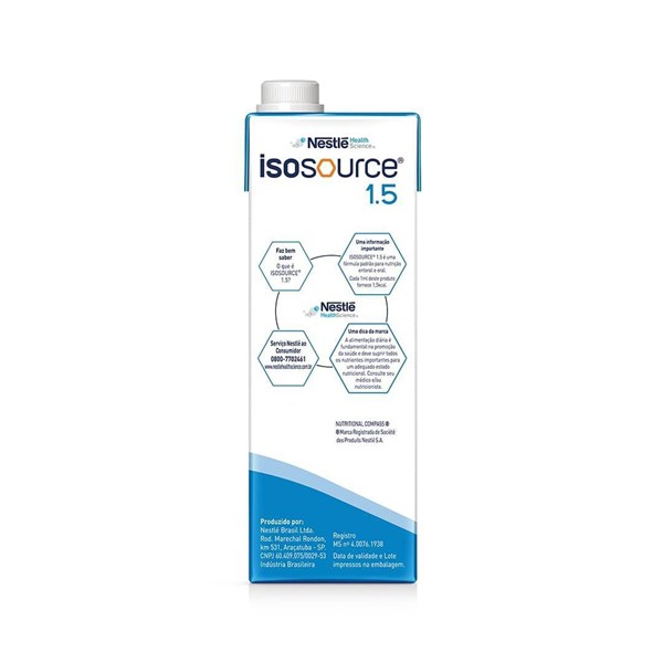 Isosource® 1.5 Sem Sabor 1L