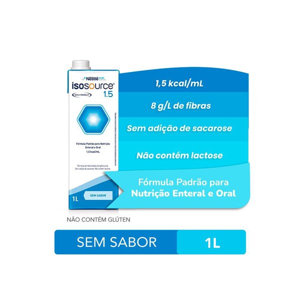 Isosource® 1.5 Sem Sabor 1L
