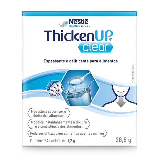 Thicken Up® Clear Sem Sabor Sachê 24x1,2g