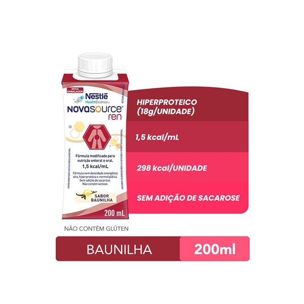 Novasource® REN Sabor Baunilha 200mL