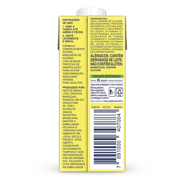 Nutren® Fresh Sabor Chá de Limão 200mL