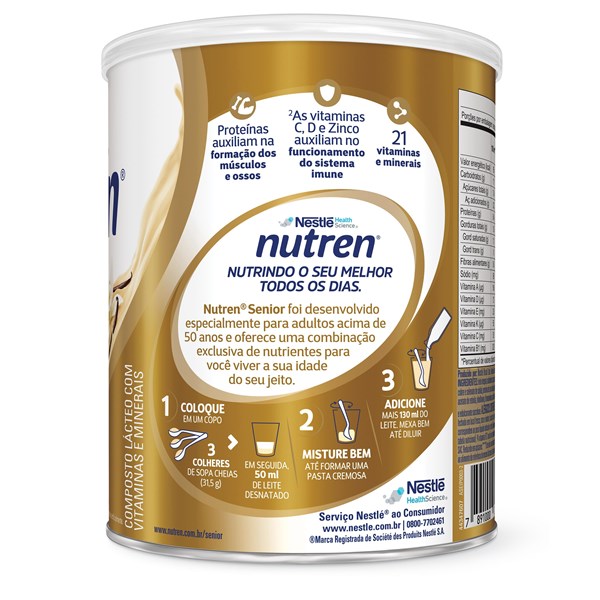 Nutren® Senior Baunilha Lata 370g