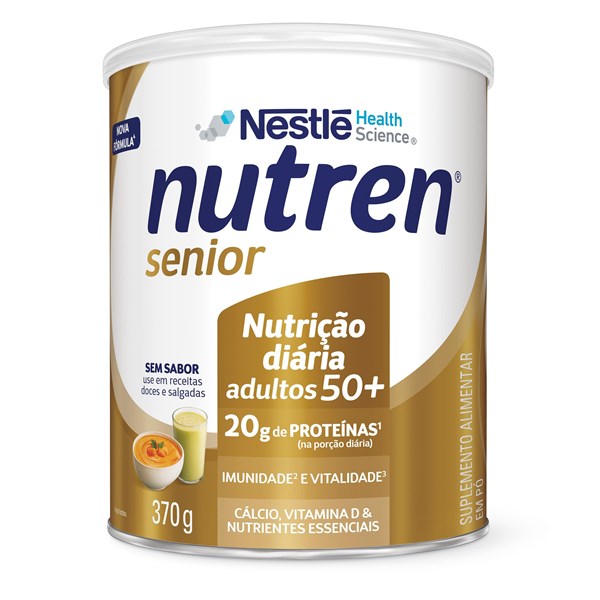Nutren® Senior Sem Sabor Lata 370g