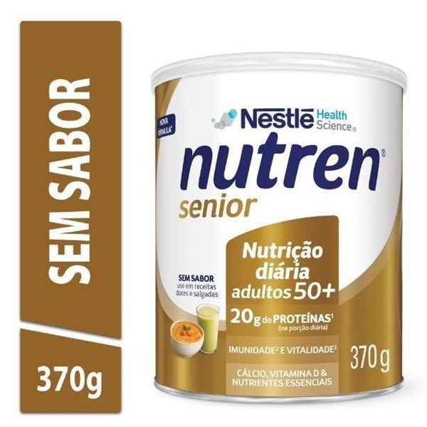 Nutren® Senior Sem Sabor Lata 370g