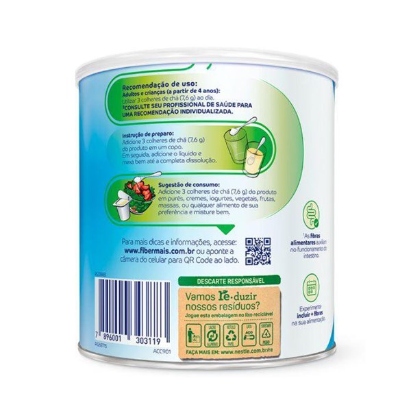 FiberMais®​ Lata 260g