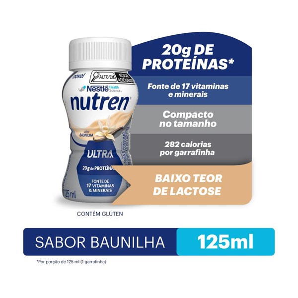 Nutren® Ultra Sabor Baunilha 125mL