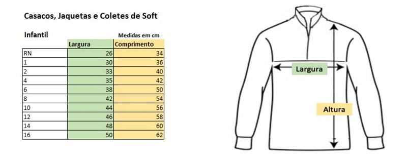 Casaco de Soft - Marrom - Gola Areia - DT INFANTIL
