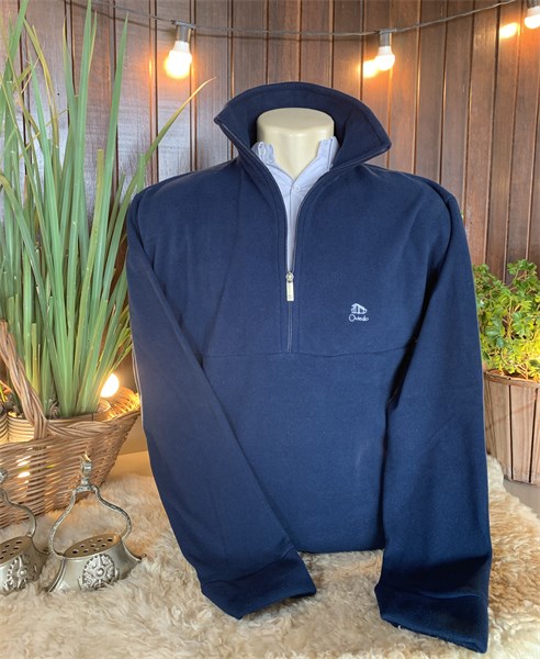 Casaco de Soft - Azul Marinho - ADULTO Masculino