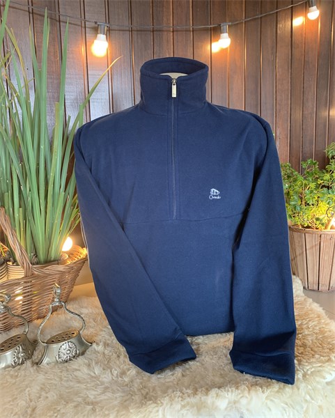 Casaco de Soft - Azul Marinho - ADULTO Masculino