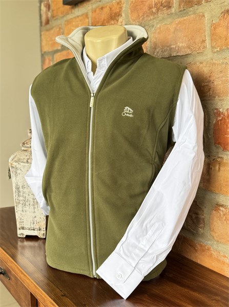 Colete de Soft - Verde Queimado - Gola Gelo - ADULTO Masculino