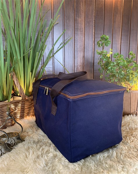 Bolsa de Viagem - Pequena - 0,46x0,32x0,16 - Cinza/Cinza