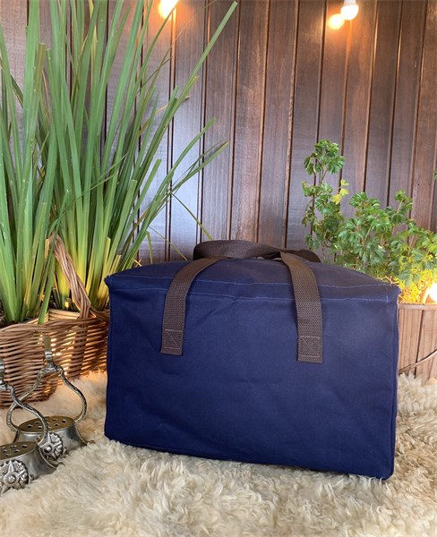 Bolsa de Viagem - Pequena - 0,46x0,32x0,16 - Cinza/Cinza
