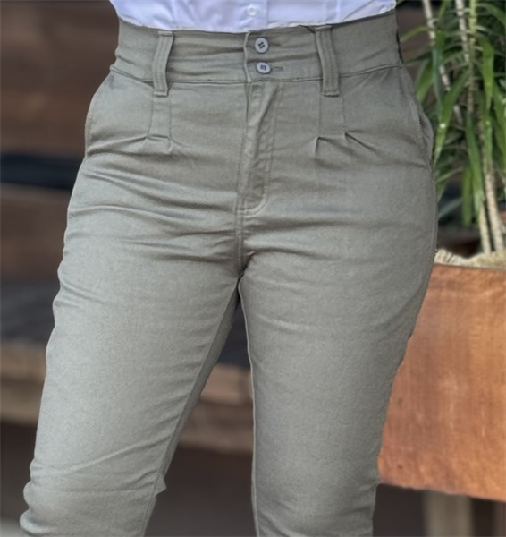 Bombacha Montaria com Elastano - Feminina