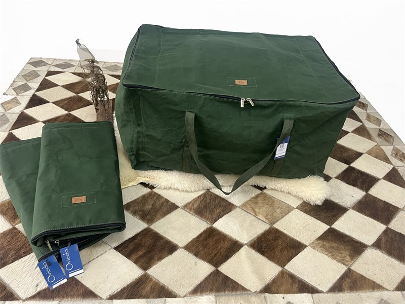 Mala de Arreio - Grande - 0,77x0,55x0,40 - Verde