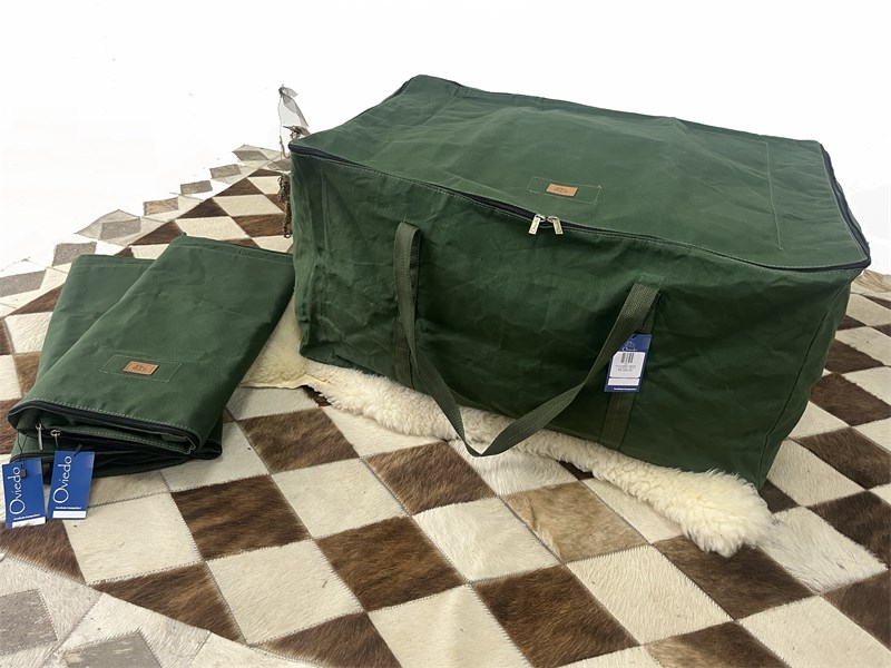 Mala de Arreio - Grande - 0,77x0,55x0,40 - Verde