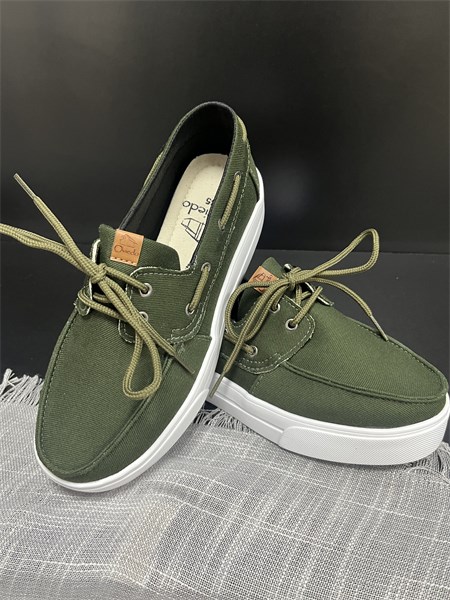 Mocassim em tecido - LIMOEIRO - Sola Alta