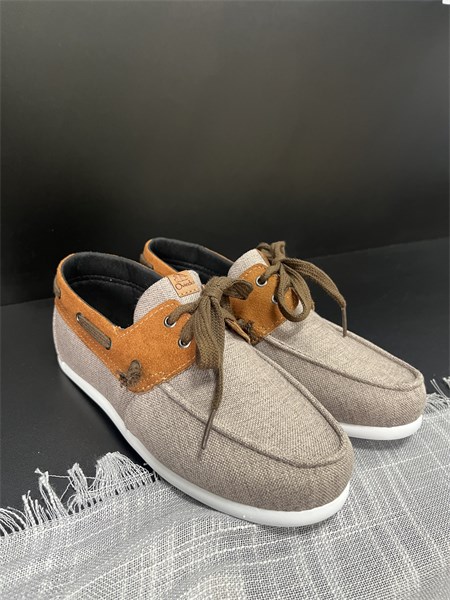 Mocassim em tecido - LÓTUS - Sola Baixa