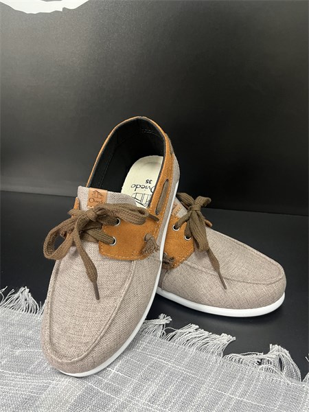 Mocassim em tecido - LÓTUS - Sola Baixa