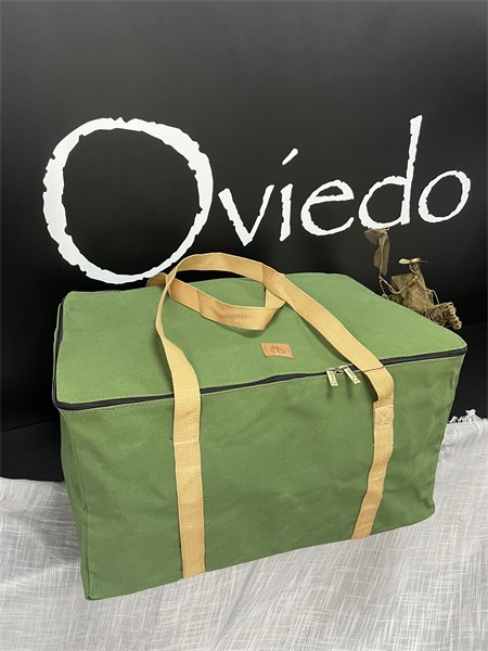 Mala de Arreio - Média - 0,57x0,45x0,30 - Verde/Dourado