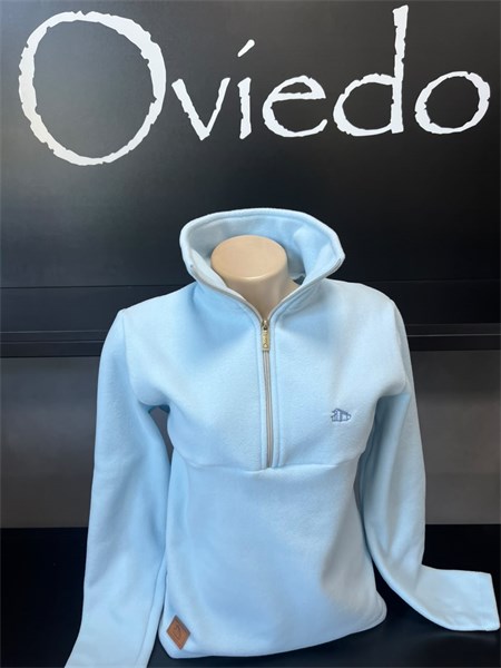 Casaco de Soft - Azul Bebê - ADULTO Feminino