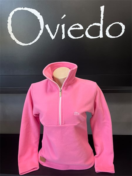 Casaco de Soft - Rosa Clarinho - ADULTO Feminino