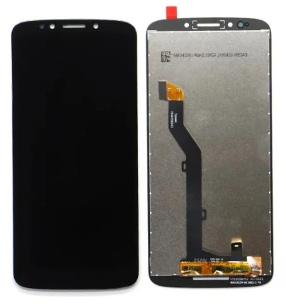 FRONTAL MOTO G6 PLAY PRETA SEM ARO