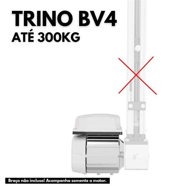 MOTOR BASCULANTE TRINO BV4 127V SEM ACIONAMENTO - UNIDADE
