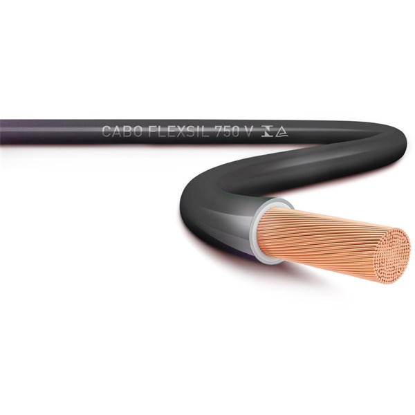 CABO FLEXIVEL 750V 4MM PRETO - METRO