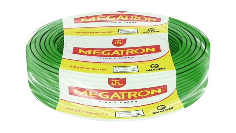 CABO FLEXIVEL 750V 4MM VERDE - METRO