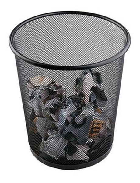 CESTO DE LIXO ARAMADO METAL 18L