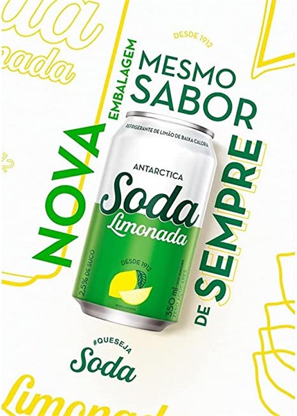 REF SODA LIMONADA ANTARCTICA ZERO LATA 350 C/12
