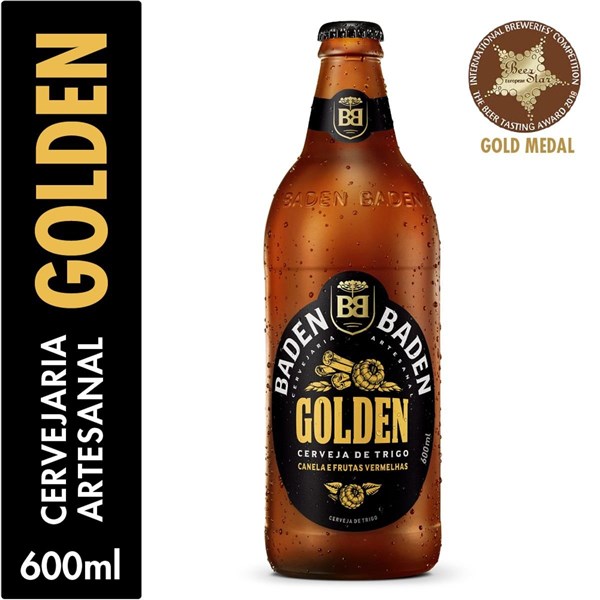 Cerv Baden Baden golden 600ml R$10,99 a unid no combo