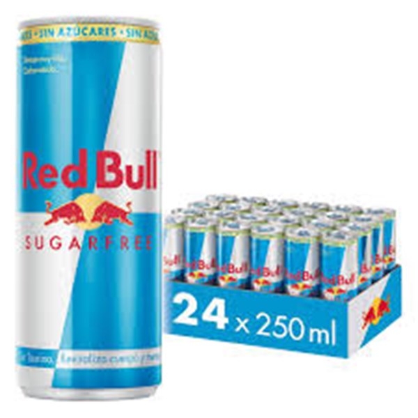 ENERGETICO RED BULL ZERO  250ML UNIDADE cx c/24