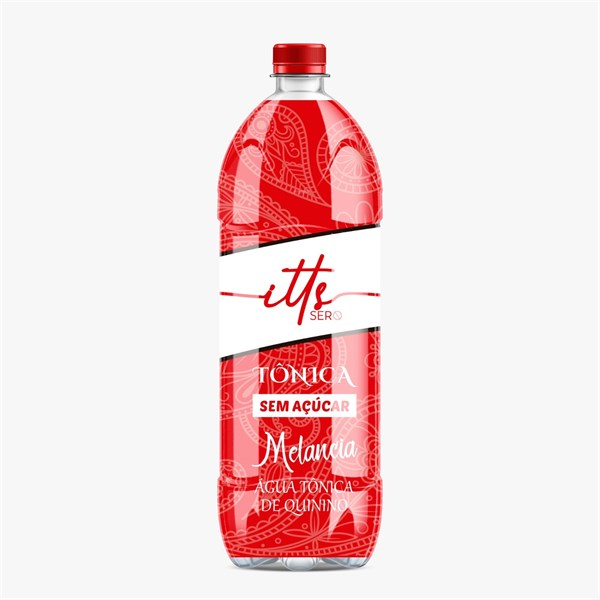 AGUA TONICA ITTS MELANCIA ZERO SEM ACUCAR 1LITRO C6 UNI