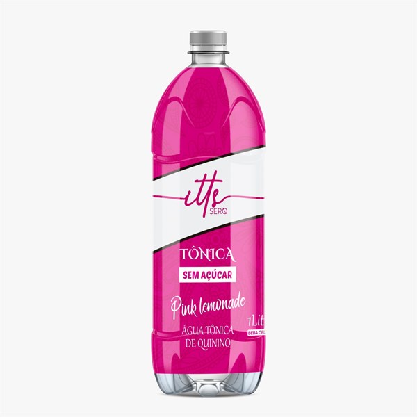 AGUA TONICA ITTS PINK LEMONADE ZERO SEM ACUCAR 1LITRO C6 UNI