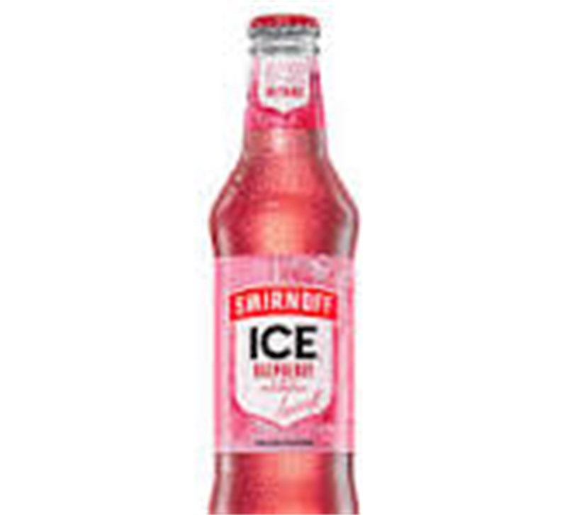 BEB MISTA SMIRNOFF ICE RASPBERRY LONG NECK 275ML C/6 UNID