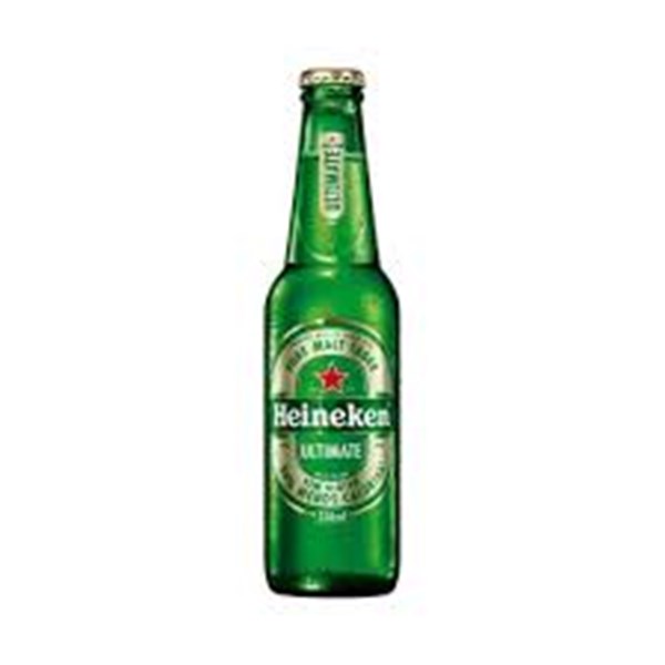 CERV HEINEKEN LONG NECK ULTIMATE S/ GLUTEN 330 ML C/06