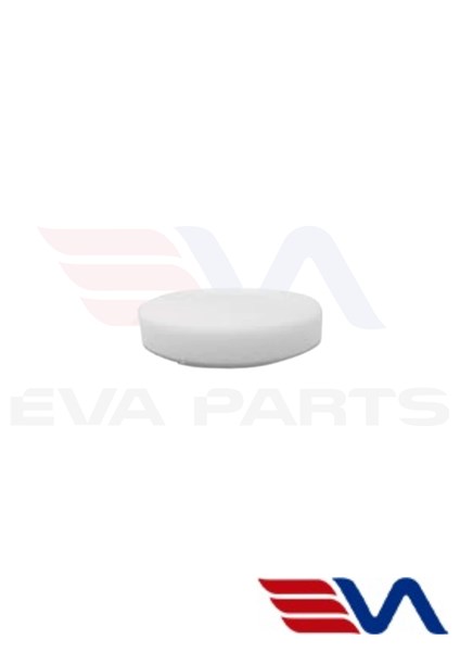 BOINA BUFF AND SHINE BRANCA EURO 5,5"FACE PLANA