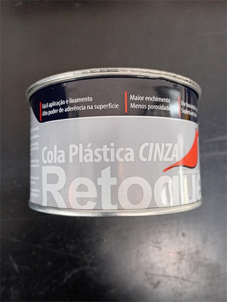 MASSA PLASTICA CINZA 400G RETOQUE