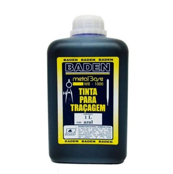 TINTA P/TRACAGEM MB1000-AZUL BADEN 1 LT