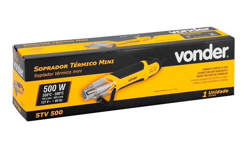 SOPRADOR TERMICO MINI STV500 220V VONDER 60.01.500.230